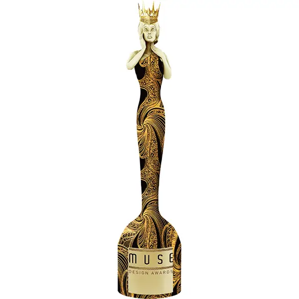 MUSE Design Awards 2019 Statuette für Wohnhaus N von Gronych + Dollega Architekten