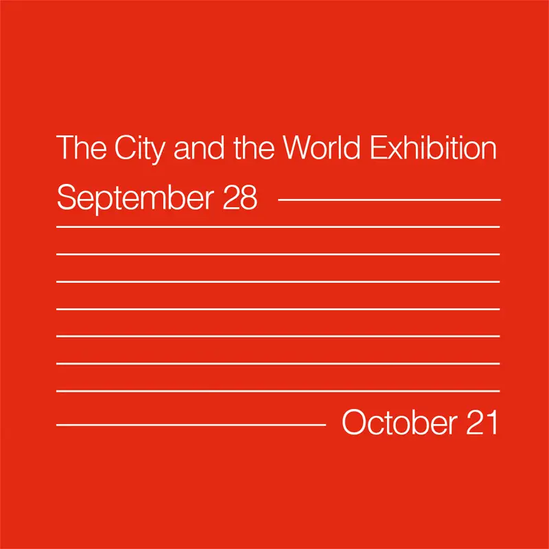 The City and the World Exhibition mit dem Projekt Wohnen und Arbeiten auf dem Hauserberg